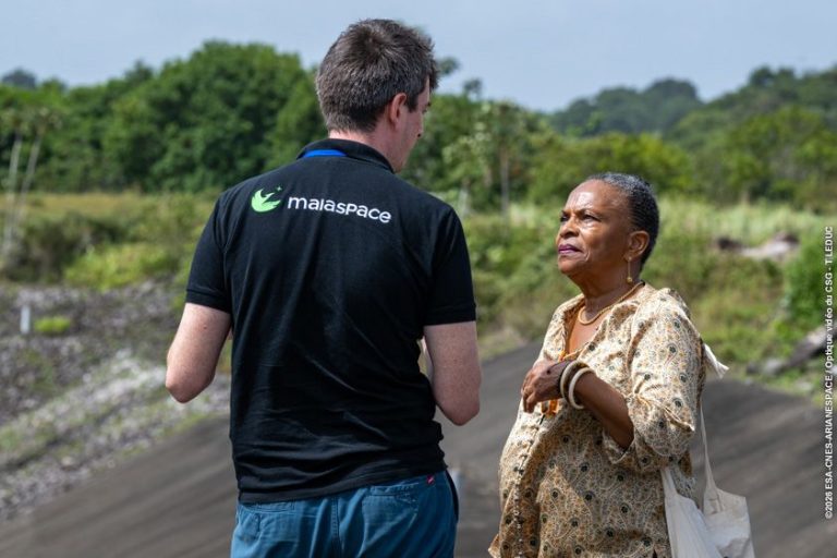 Raphaël Chevrier & former Minister Christiane Taubira