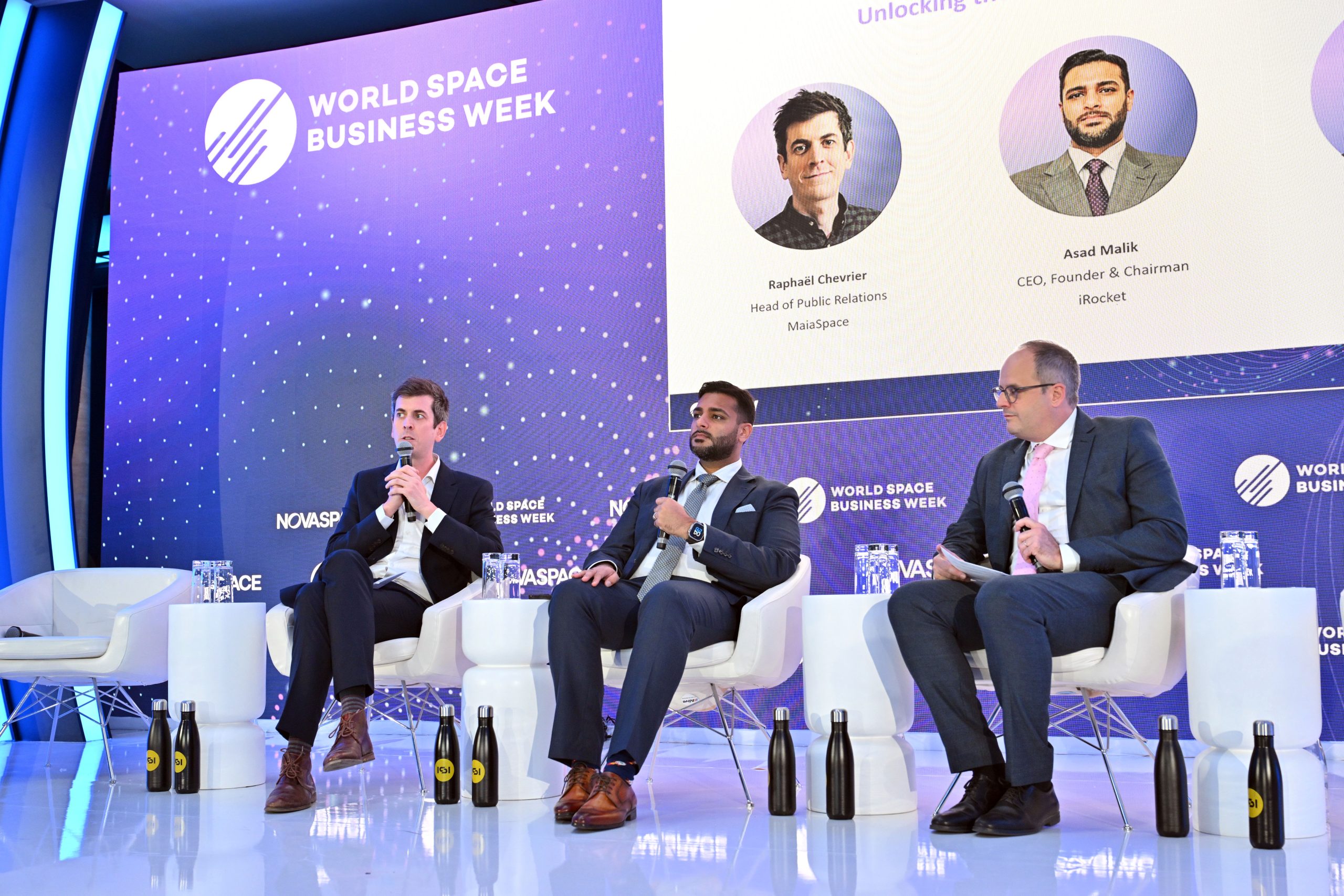 Raphaël Chevrier at World Space Business Week